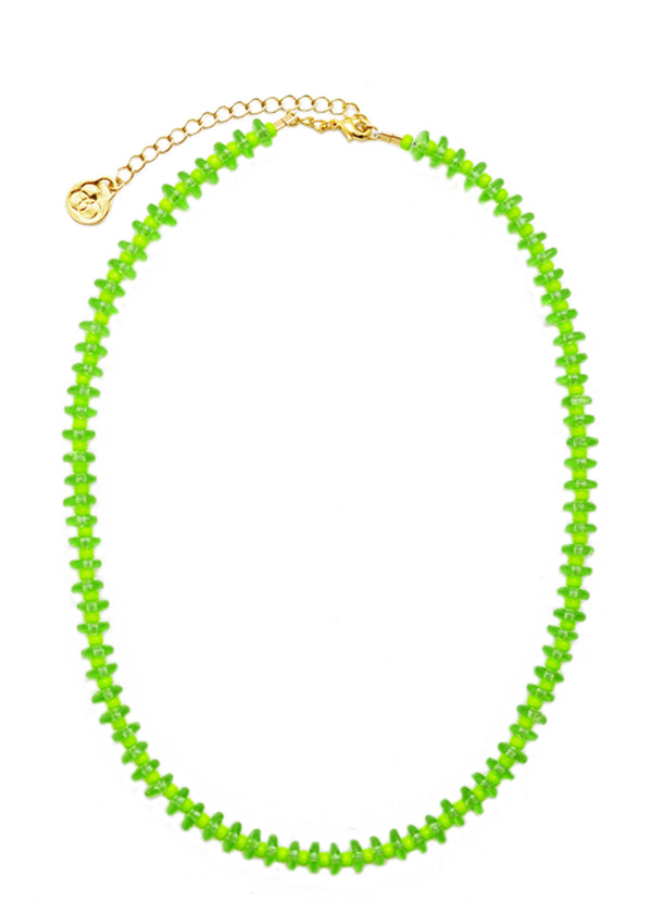 Block Green Necklace