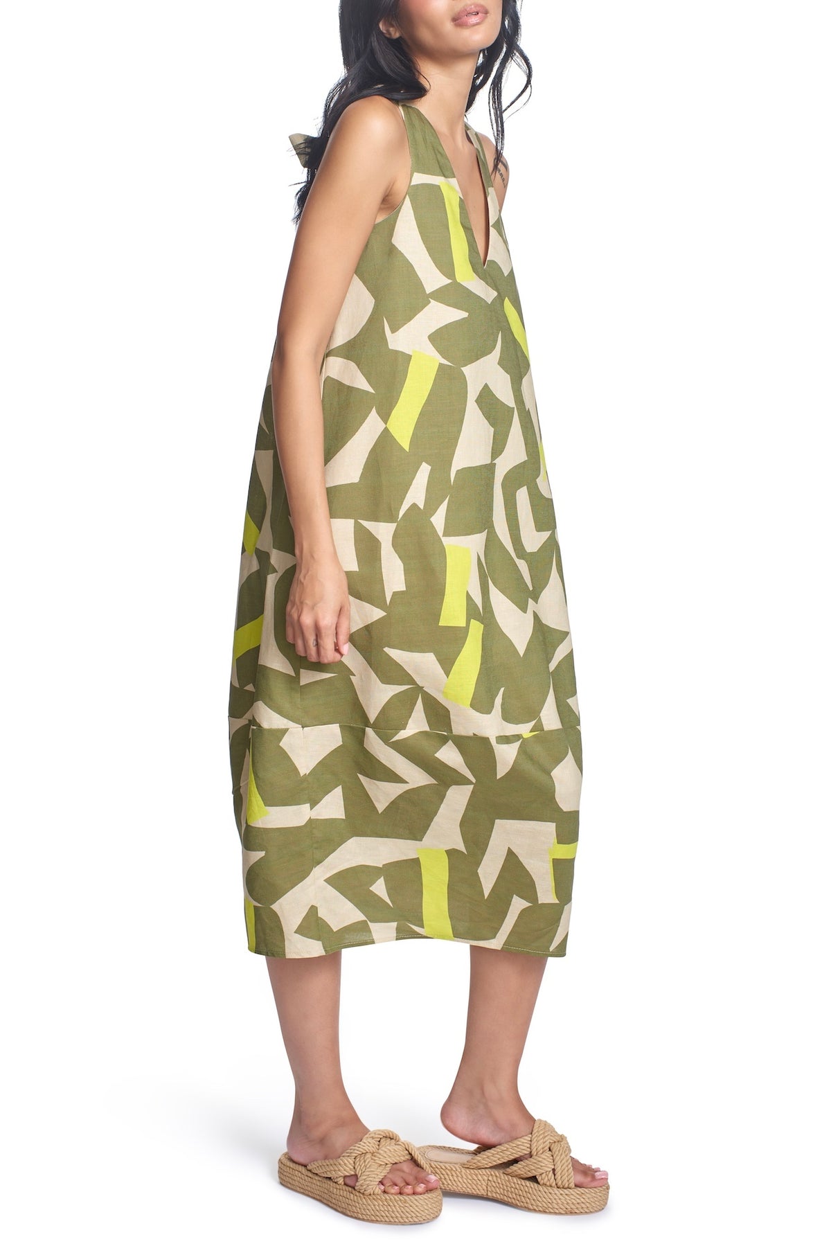 jaded london green halter dress Rhoda Green Twist Halter-Neck Cape Maxi Dress – Club L London