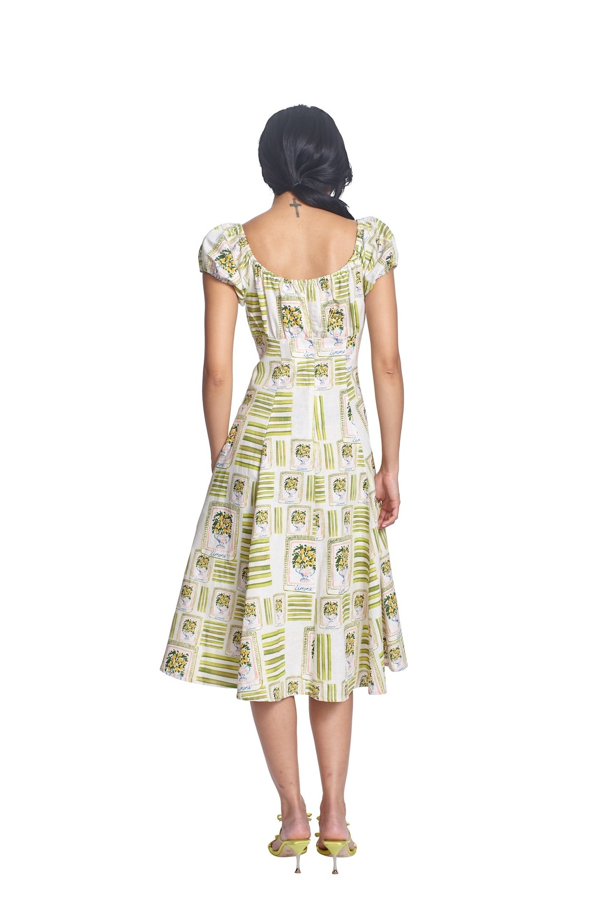 THE CORDELIA DRESS- LEMON – CLC by Corey Lynn Calter