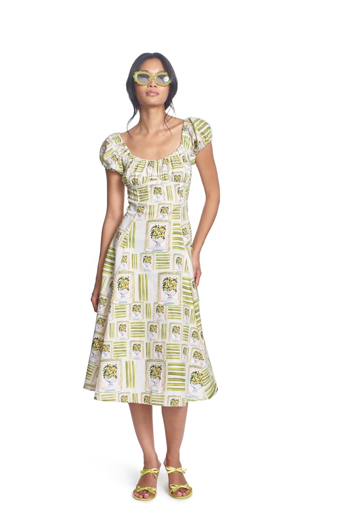 THE CORDELIA DRESS- LEMON – CLC by Corey Lynn Calter