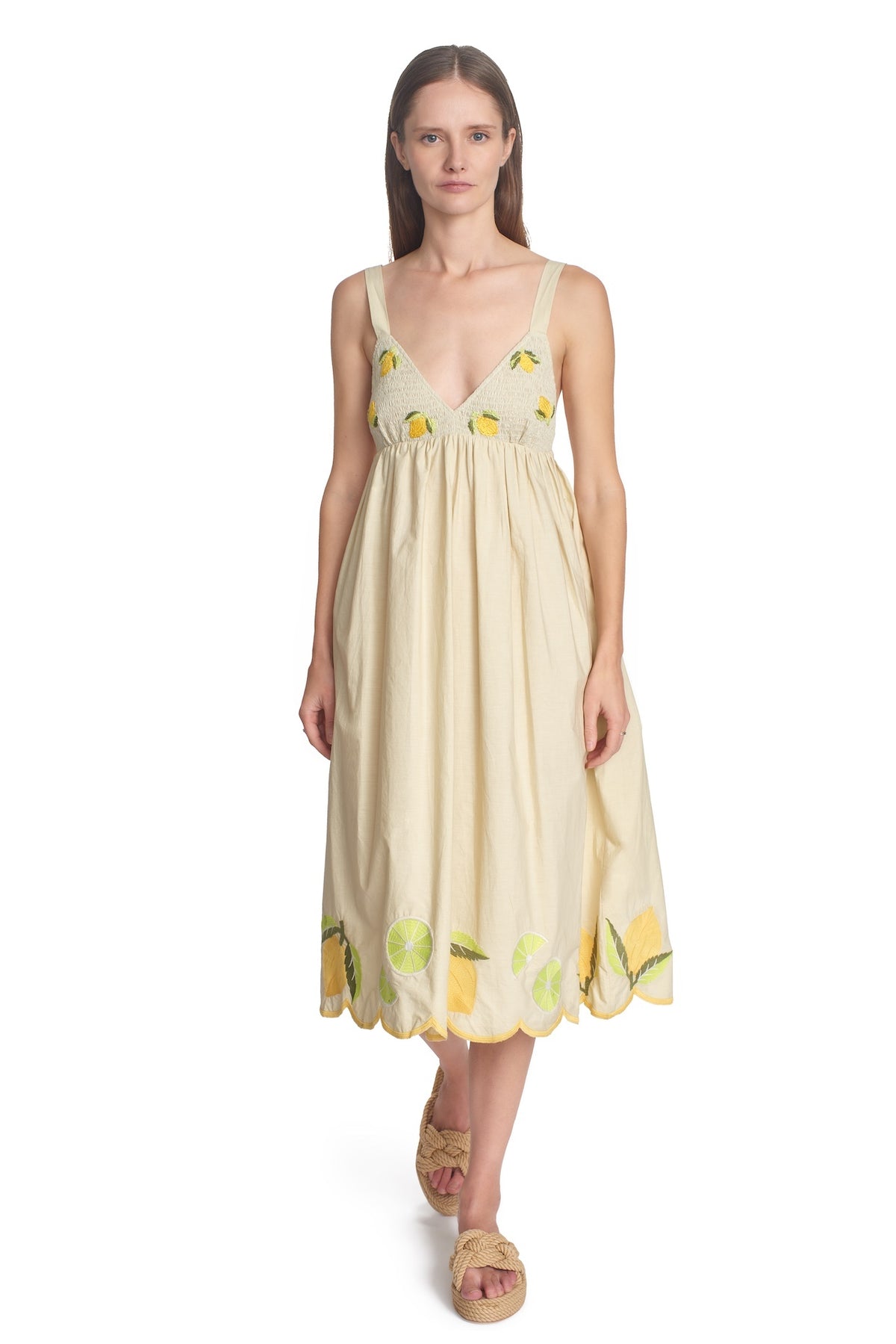 THE FRANKIE DRESS- LEMONS – CLC by Corey Lynn Calter