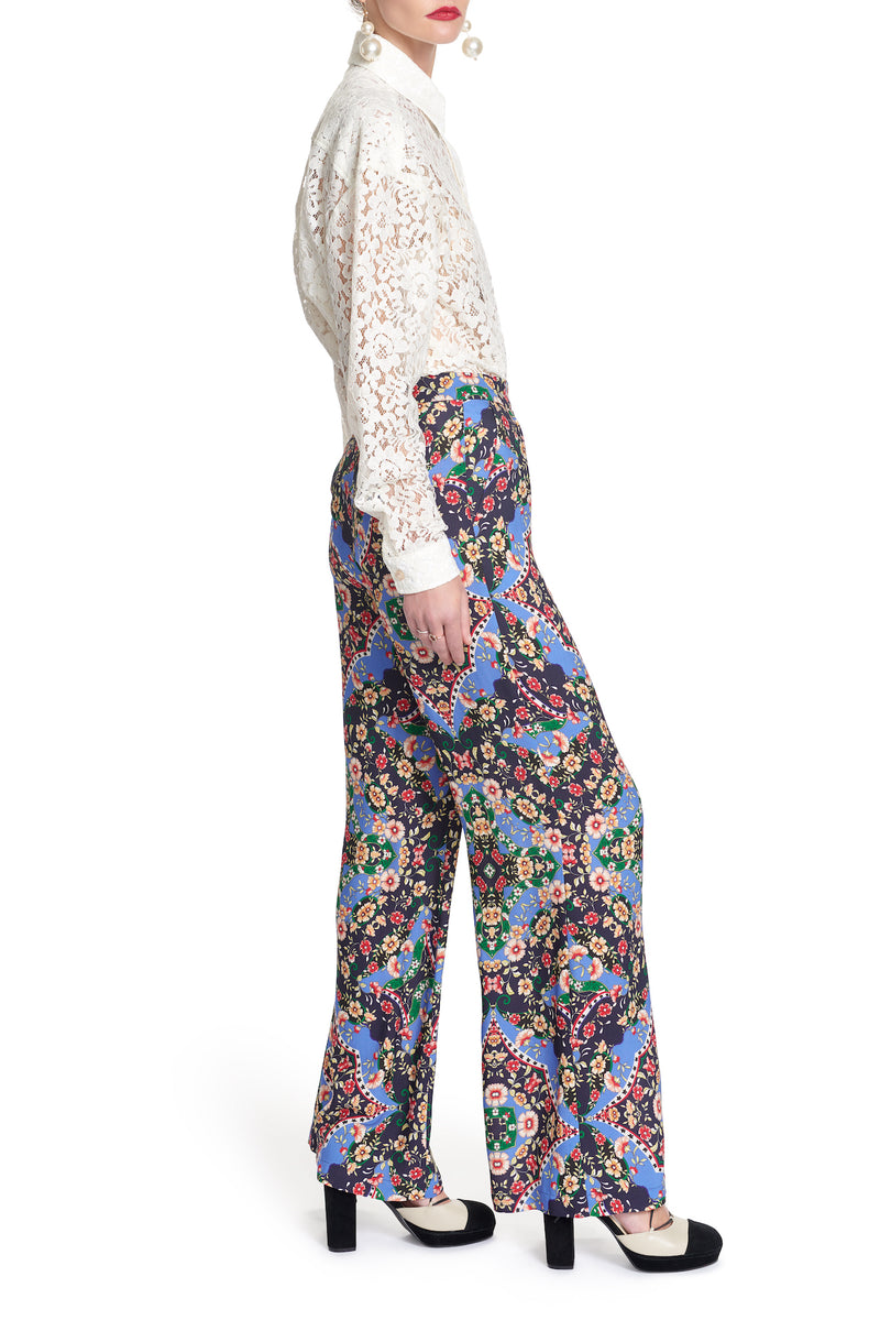 THE CAMILLE PANT - FOULARD