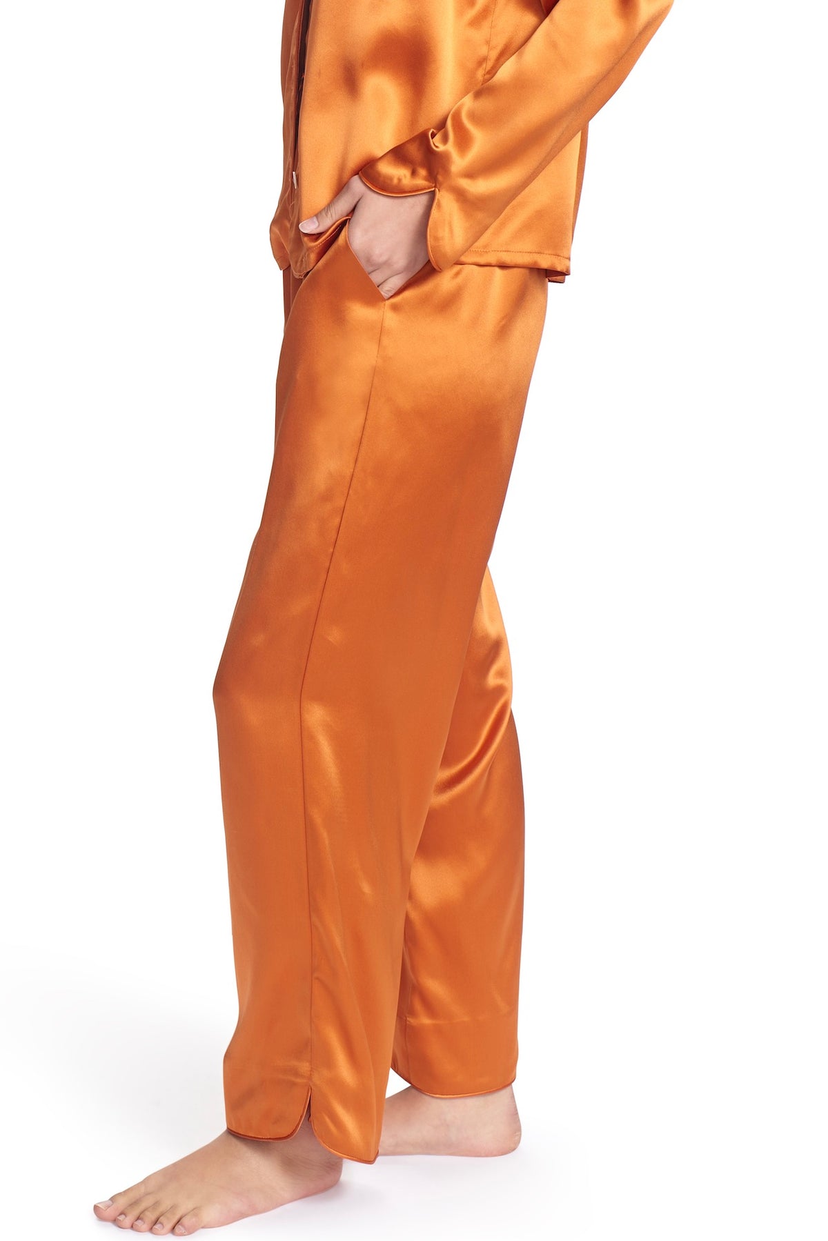 OPAL SILK PAJAMA LOUNGE SET – CLC by Corey Lynn Calter