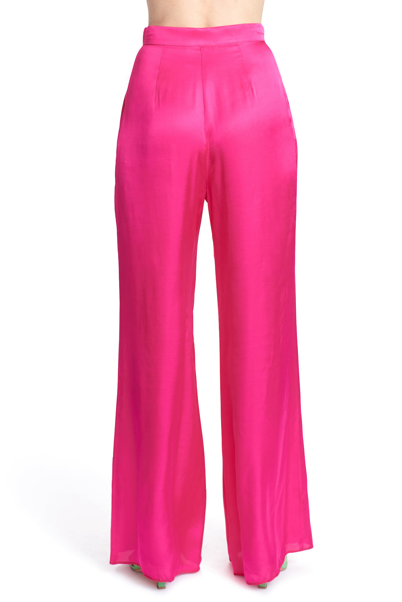 THE CAMILLE PANT - Satin