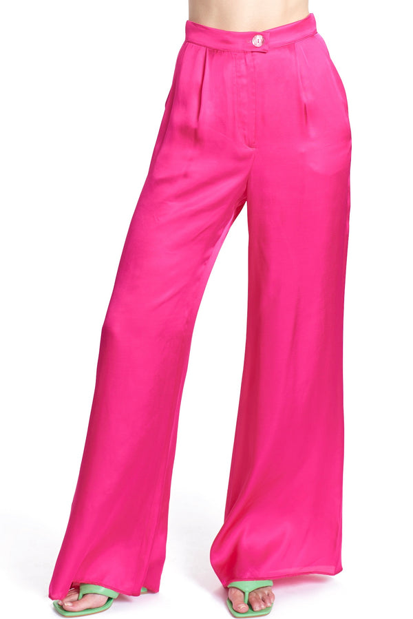 THE CAMILLE PANT - Satin