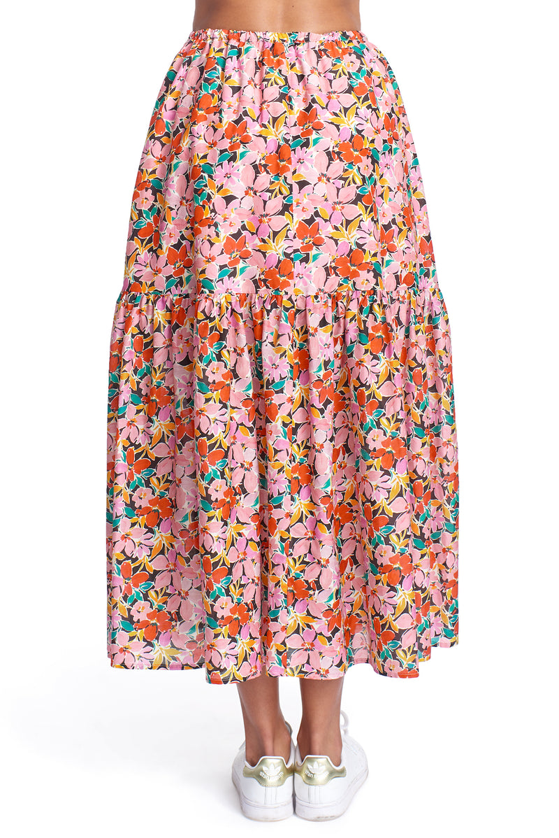 THE LUCCA SKIRT - MINI FLORAL