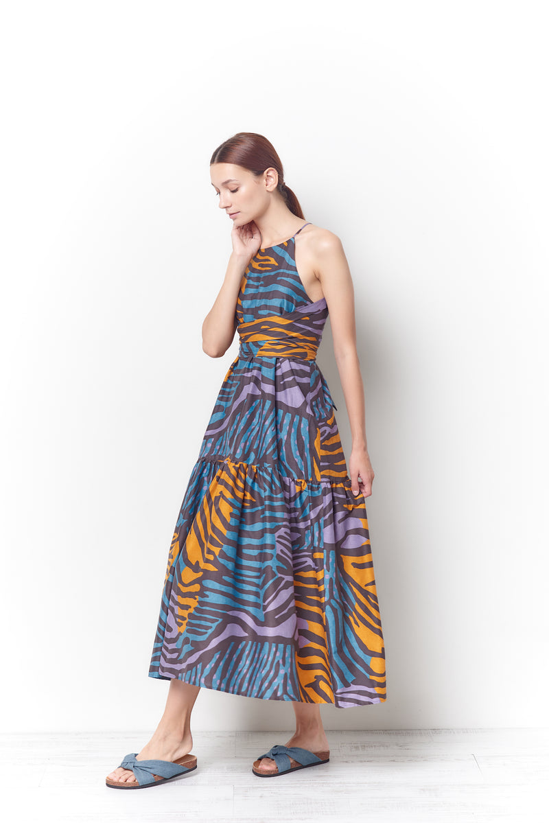 MATILDA Sun Dress - Zebra