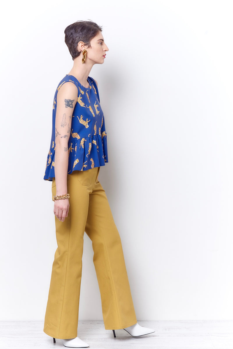 MOLLY Patch Pocket Pant - Canvas