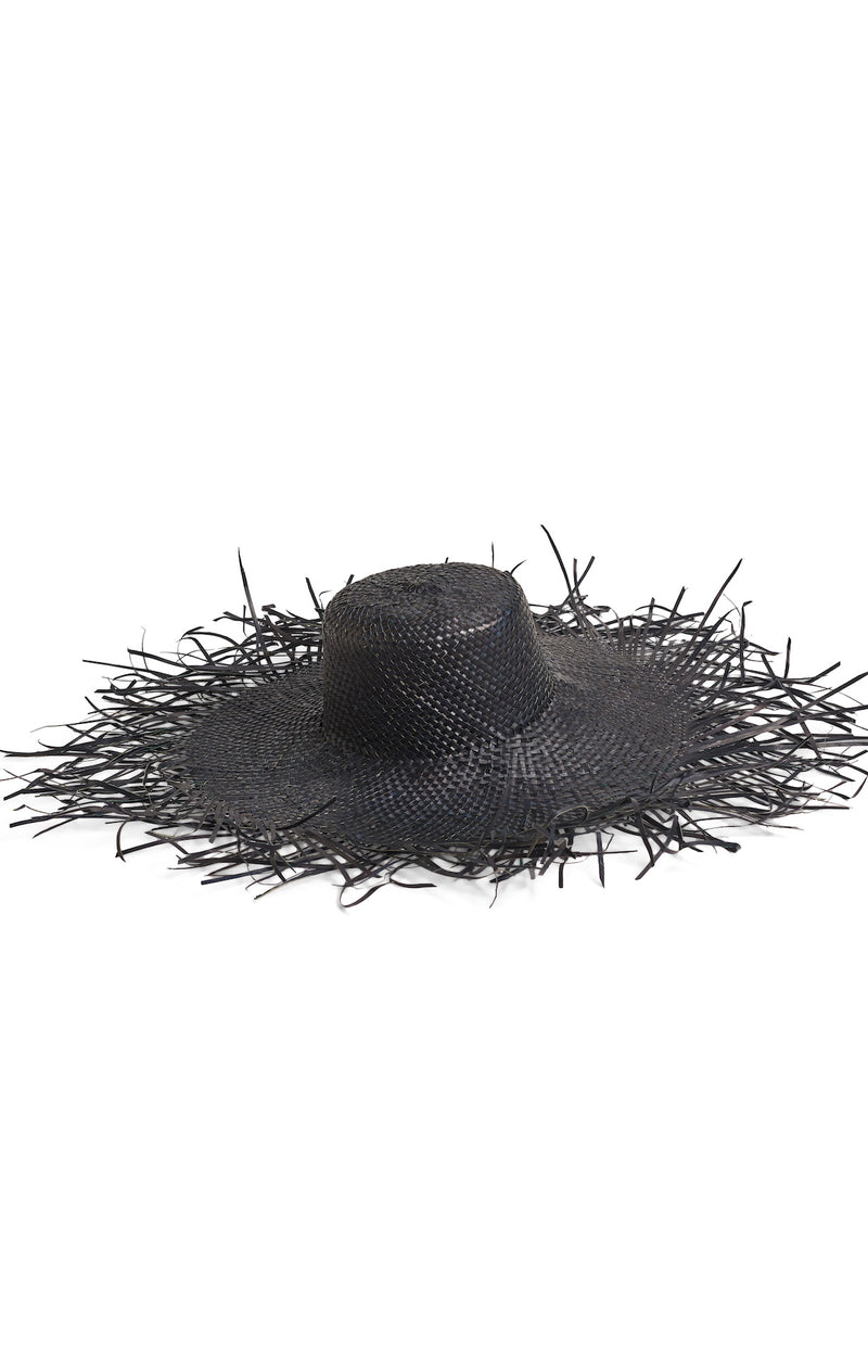 RIO Straw fringed Hat
