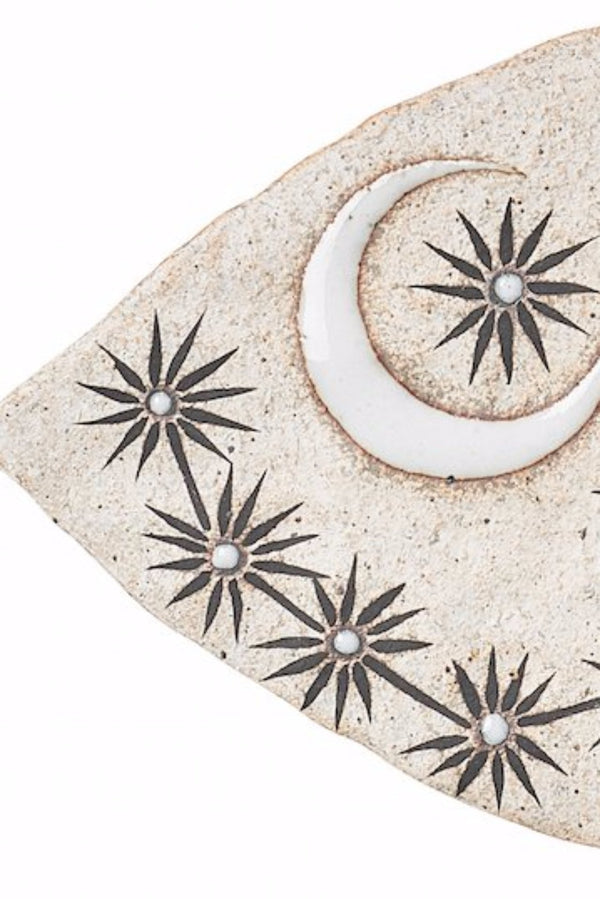 MQuan Eye Shaped Ornament with Sun/Moon/Stars