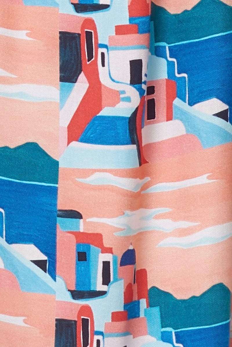 MARYL Sun Dress - Capri Print