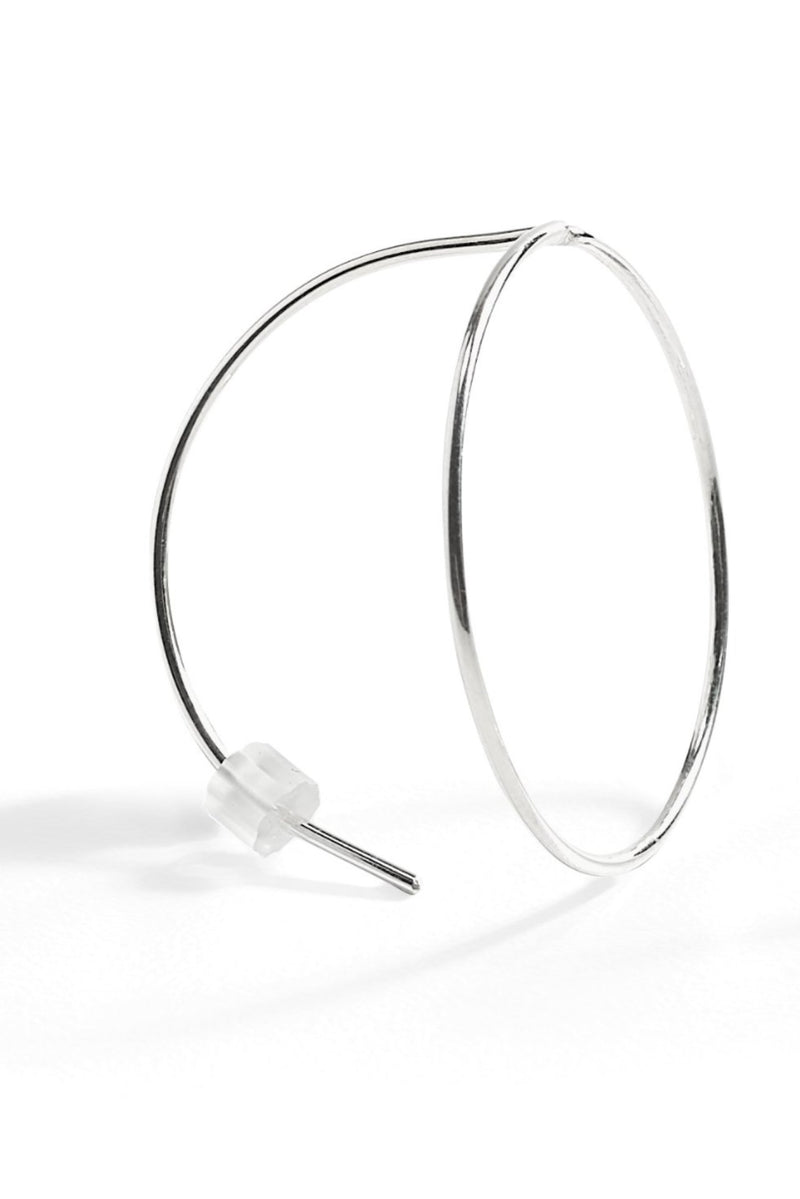 Lineage Round Earring- Silver