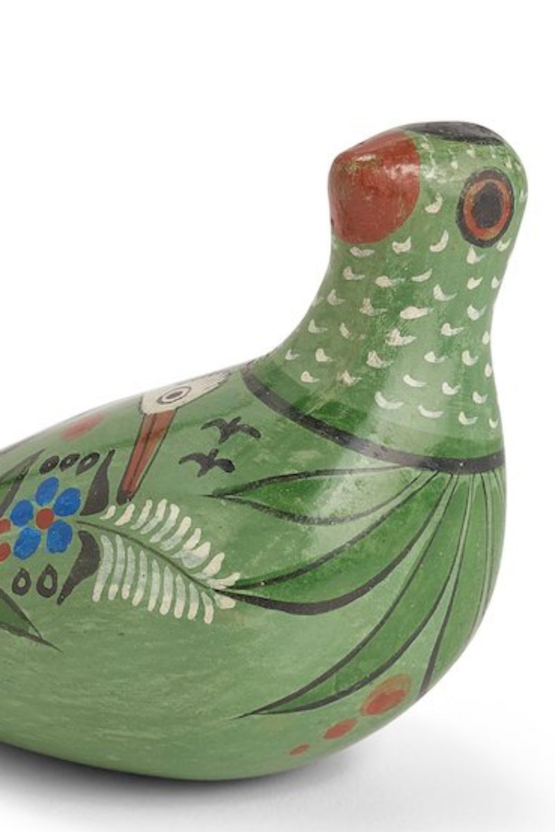 Tonalá Mexican Pottery Bird Figurine