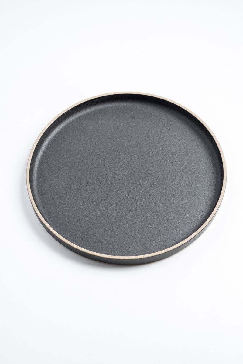 HASAMI porcelain plates/lids BLACK